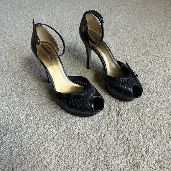 Guess by Marciano Shoes - Guess black platform heels